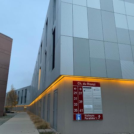 Modern Studio With Mezzanine Le Mont-Sur-Lausanne Exterior foto